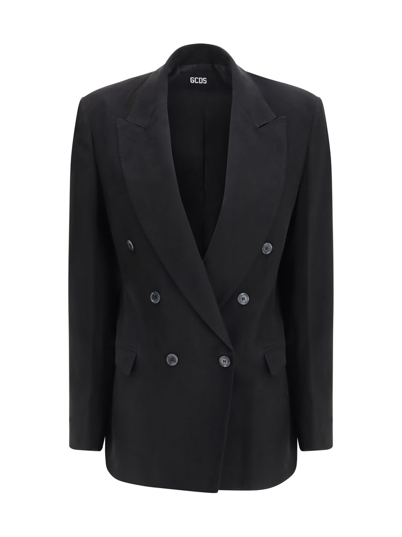 Gcds Gcds Double-breasted Blazer Black Women - World Class Fashion