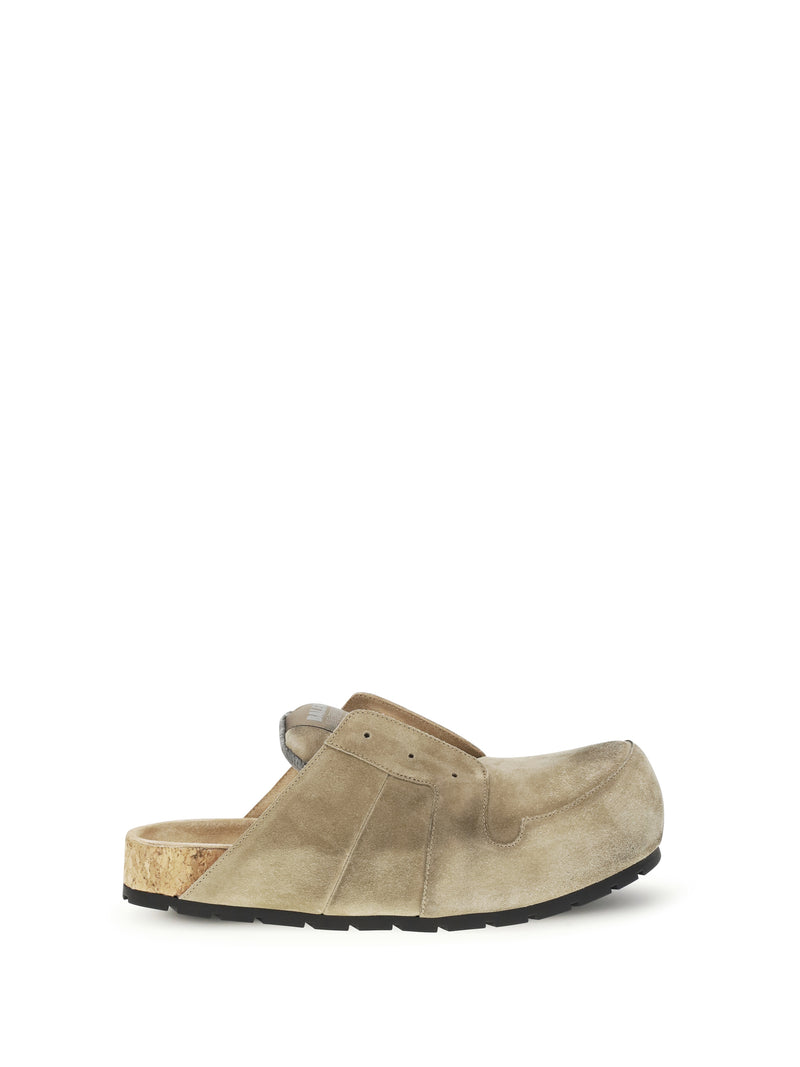 Balenciaga Balenciaga Dumbo Mules Beige Men - World Class Fashion