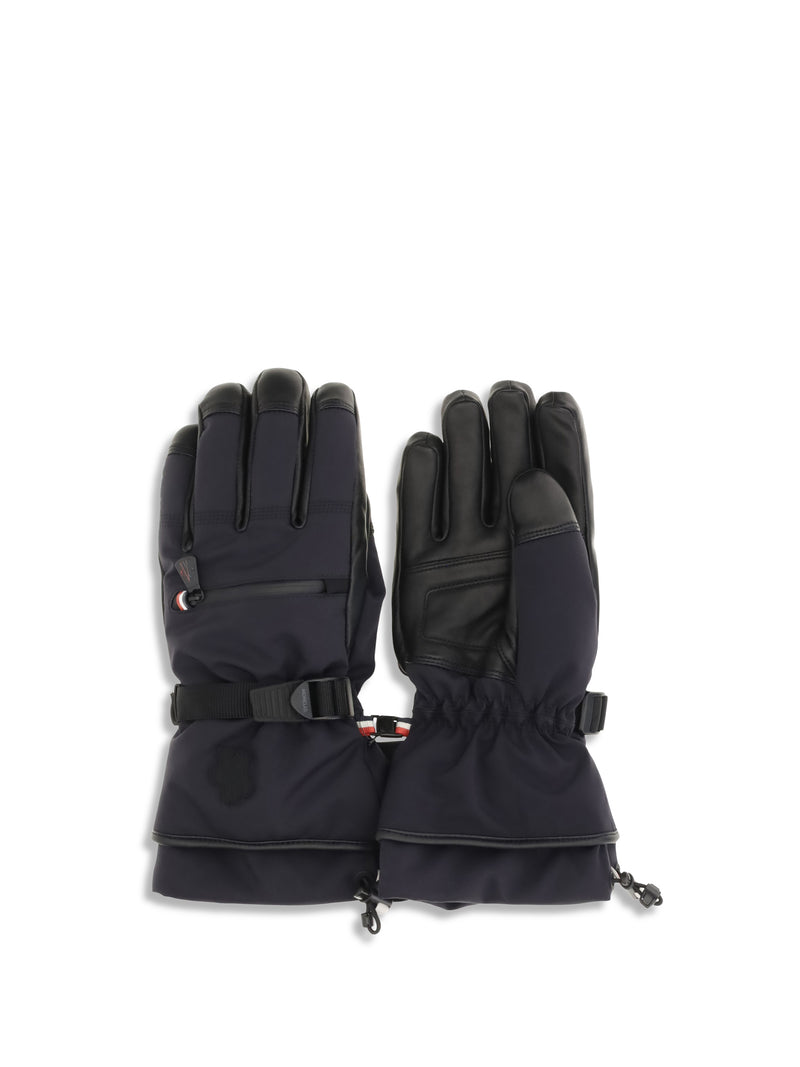 Moncler Grenoble Moncler Grenoble Stretch-Nylon Padded Gloves Navy - World Class Fashion