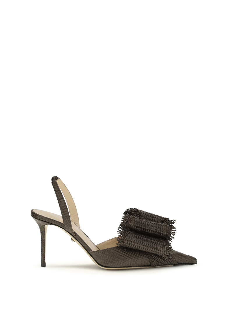 Mach & Mach Mach & Mach Le Cadeau Pumps Mocha - World Class Fashion