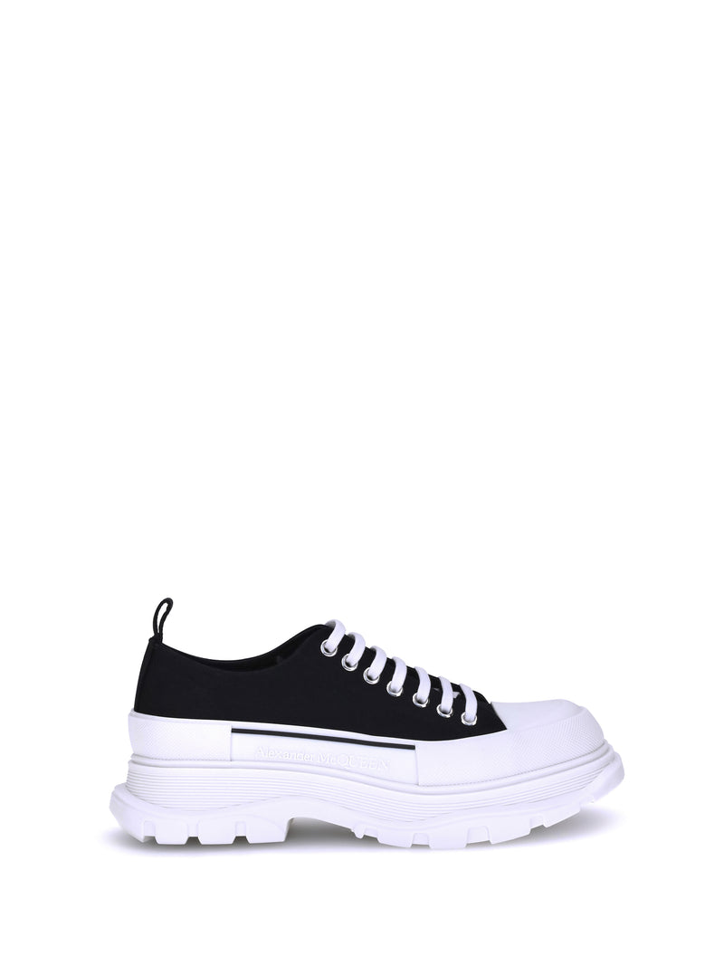 Alexander McQueen Alexander McQueen Tread Slick Sneakers Black/White - World Class Fashion