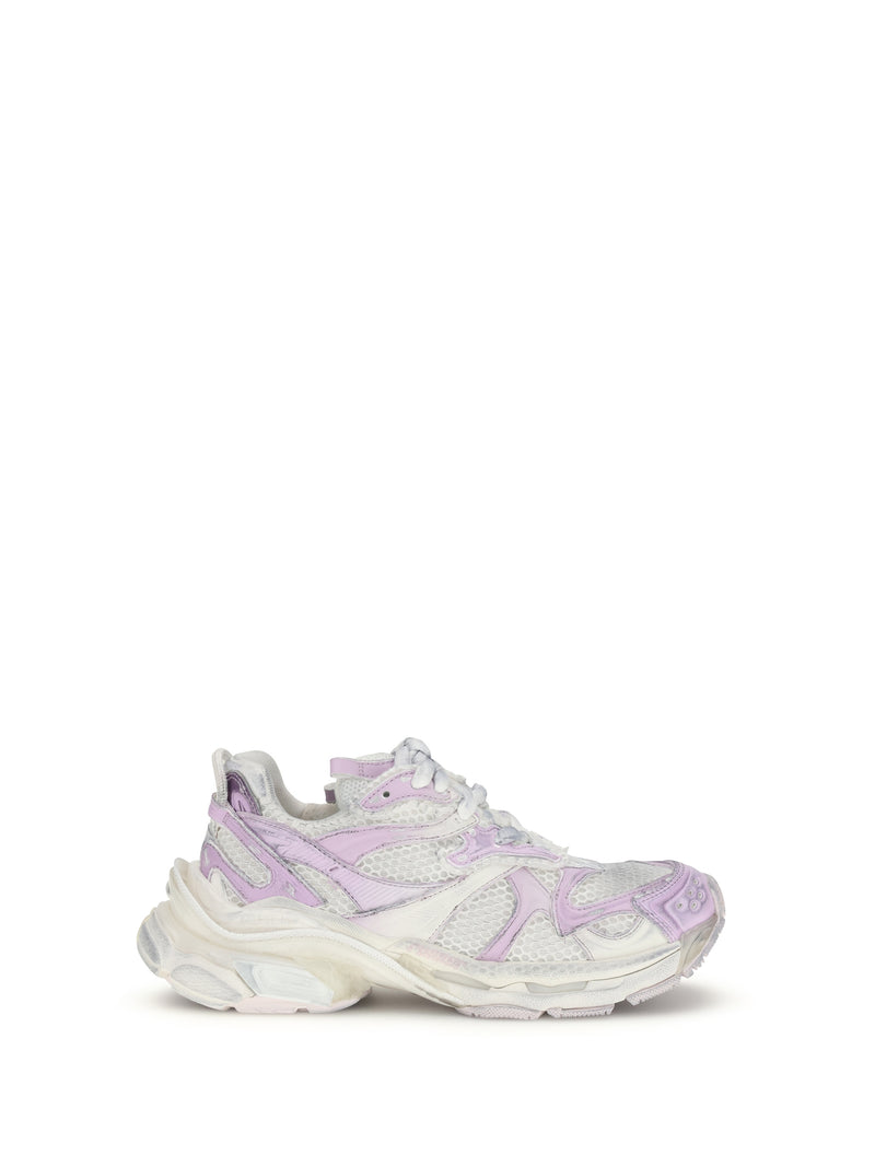 Balenciaga Zapatillas Balenciaga Runner 2 Gris/Rosa Mujer - World Class Fashion