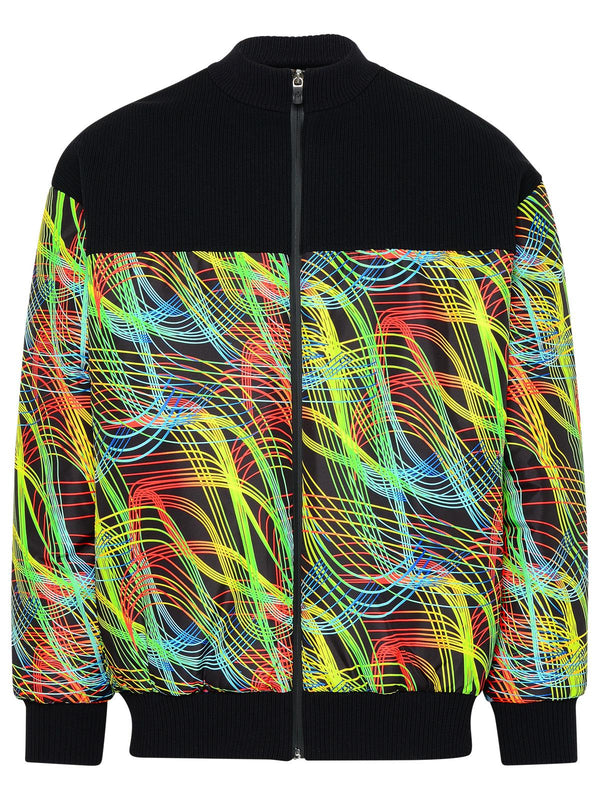 Ferrari Multicolor Nylon Bomber Jacket