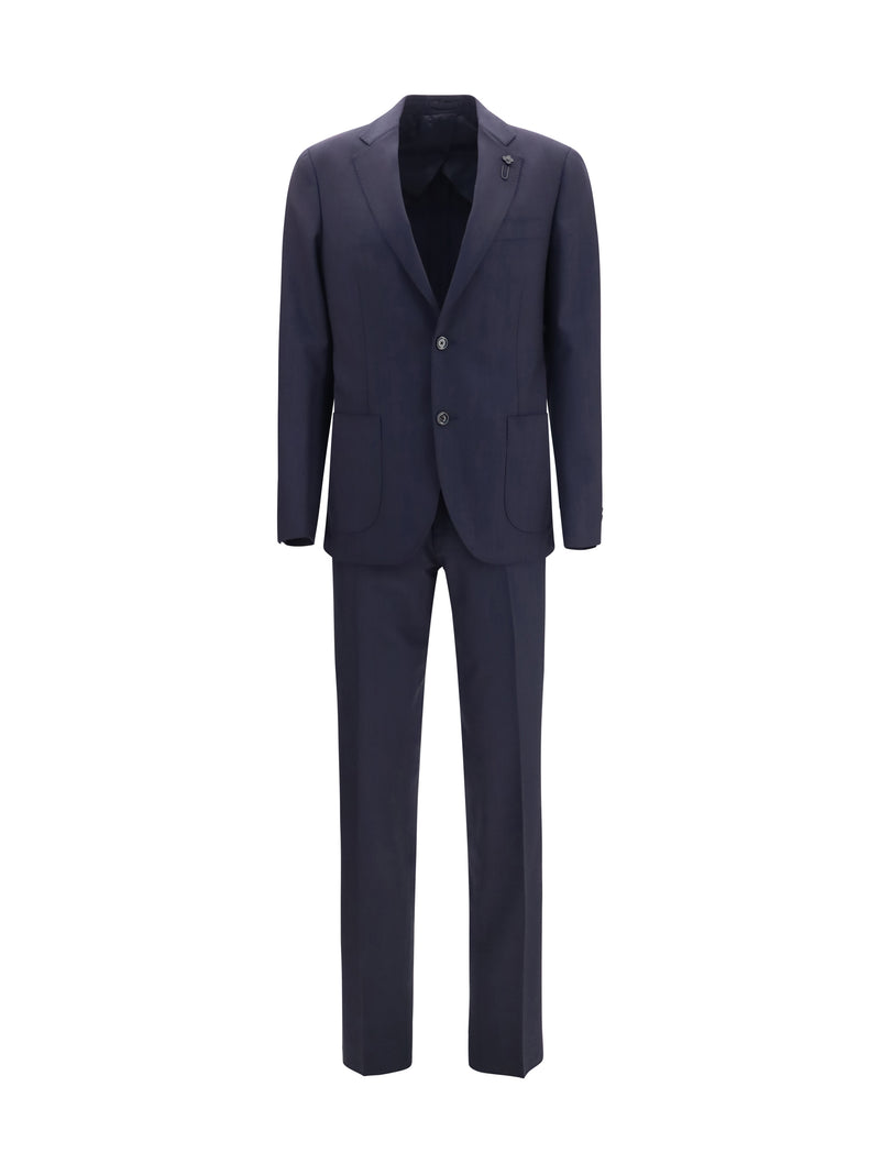 Lardini Lardini Wool-blend Tailored Suit Blue Men - World Class Fashion