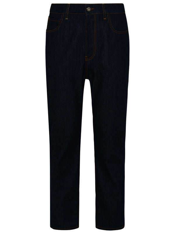 Ferrari Blue Cotton Jeans