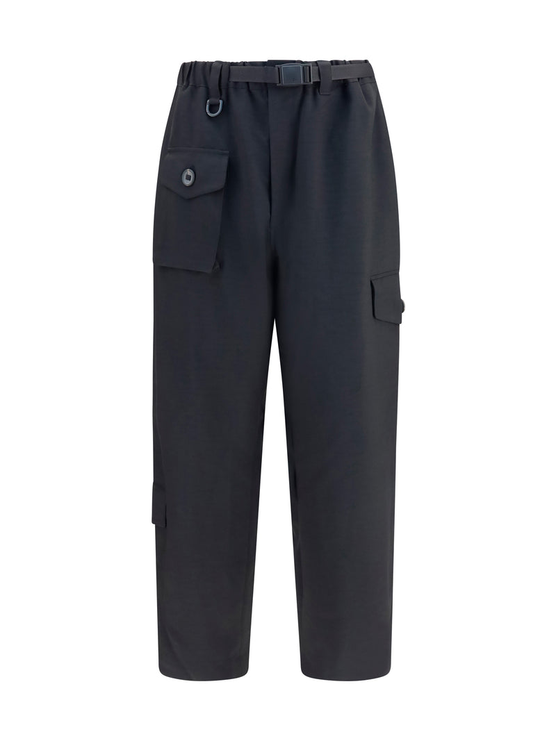 Y-3 Y-3 Tapered Twill Sport Pants Black - World Class Fashion