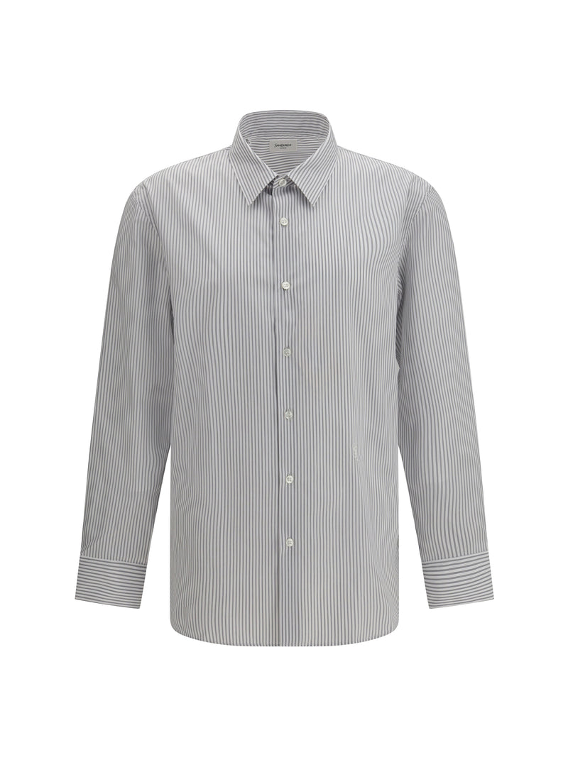 Saint Laurent Saint Laurent Striped Shirt Beige Men - World Class Fashion