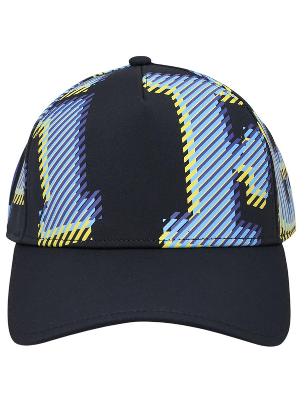 Ferrari Black Polyester Cap