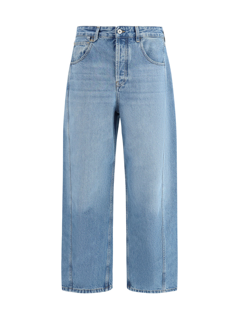 Jacquemus Jacquemus De-Nimes Jeans Blue/Tabac - World Class Fashion
