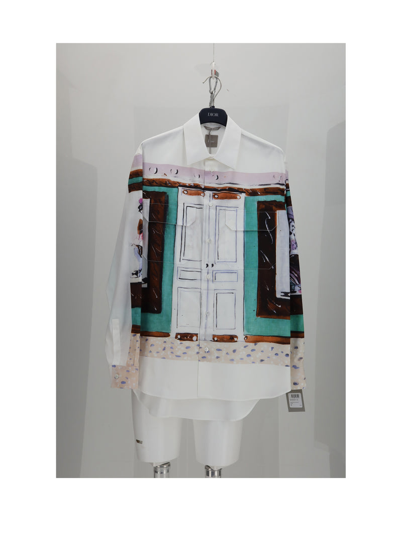 Dior Homme Dior Homme Riviera White Shirt Men - World Class Fashion