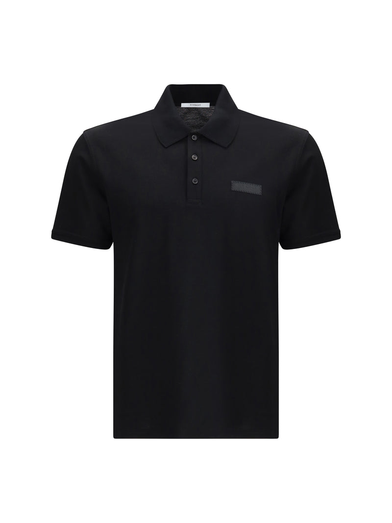 Givenchy Givenchy Cotton Polo Black Men - World Class Fashion