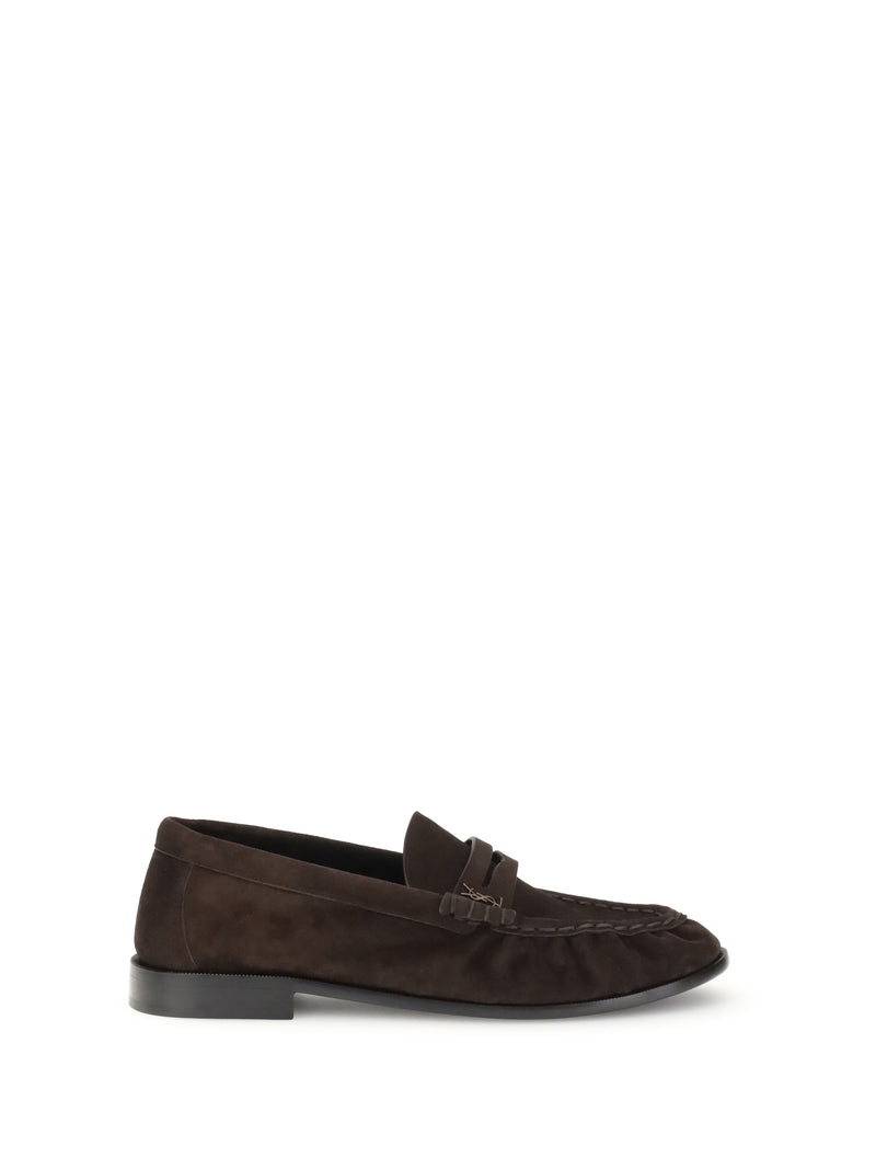 Saint Laurent Saint Laurent Le Loafer Loafers Amaranth - World Class Fashion