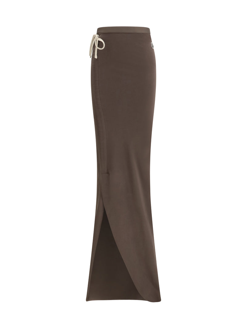 Moncler + Rick Owens Moncler + Rick Owens Long Skirt Dark Women - World Class Fashion