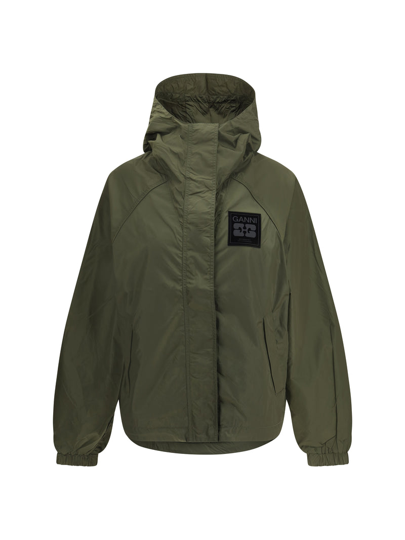 Ganni Ganni Waterproof Jacket Kalamata Women - World Class Fashion