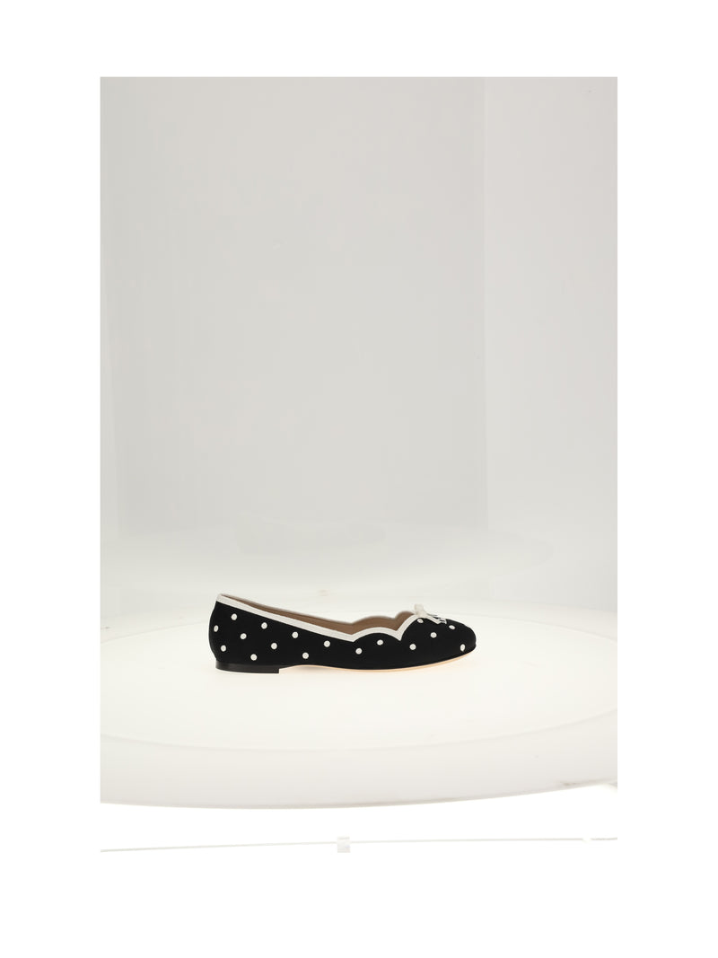 Dior Dior Point D'ESPRIT Ballerina Black Women - World Class Fashion