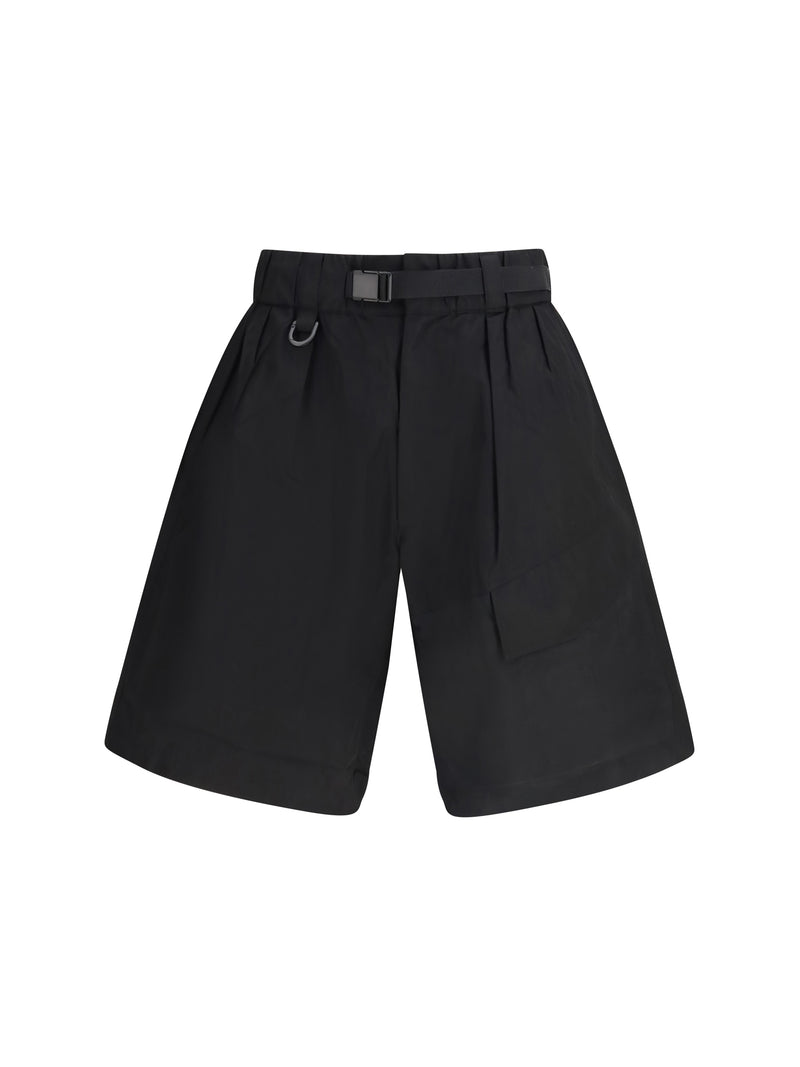 Y-3 Y-3 Nylon And Cotton Shorts Black Men - World Class Fashion
