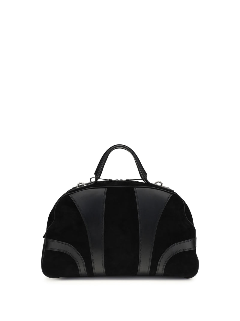 Dries Van Noten Dries Van Noten Leather Travel Bag Black - World Class Fashion