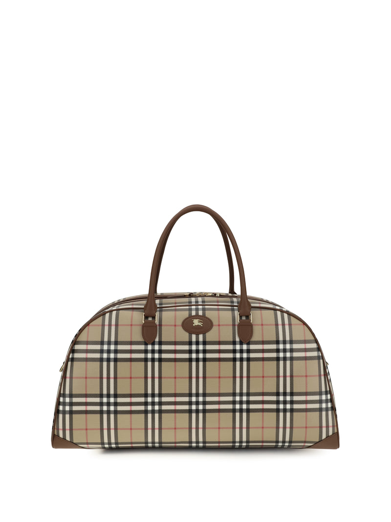 Burberry Burberry Check Travel Bag Archive Beige - World Class Fashion