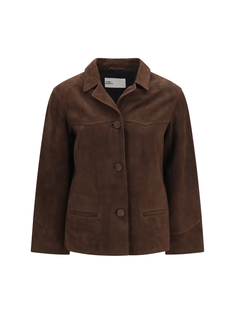 Tory Burch Tory Burch Suede Jacket - World Class Fashion