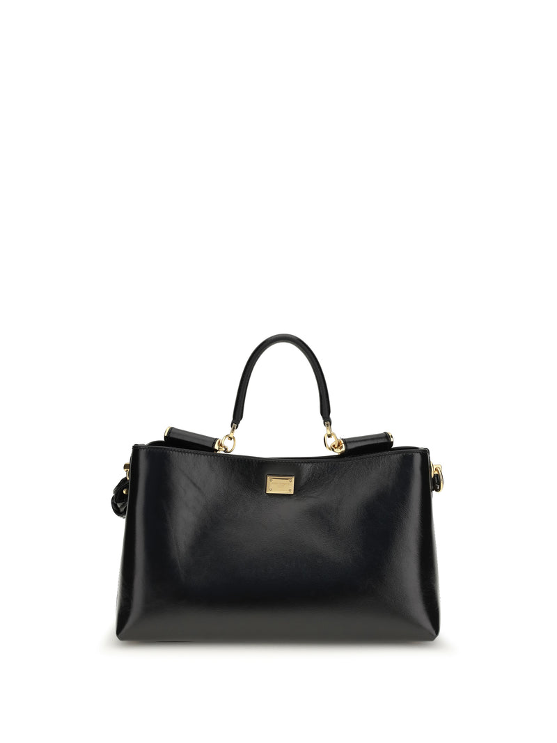 Dolce & Gabbana Bolso Mediano Vittoria de Dolce & Gabbana Negro - World Class Fashion