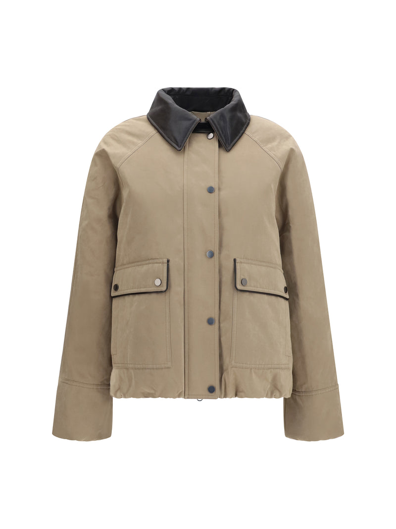 Brunello Cucinelli Brunello Cucinelli Padded Down Jacket Fungo - World Class Fashion