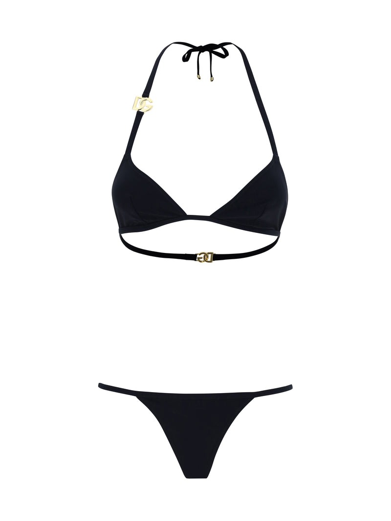 Dolce & Gabbana Bikini triangular Nero para mujer Dolce & Gabbana - World Class Fashion