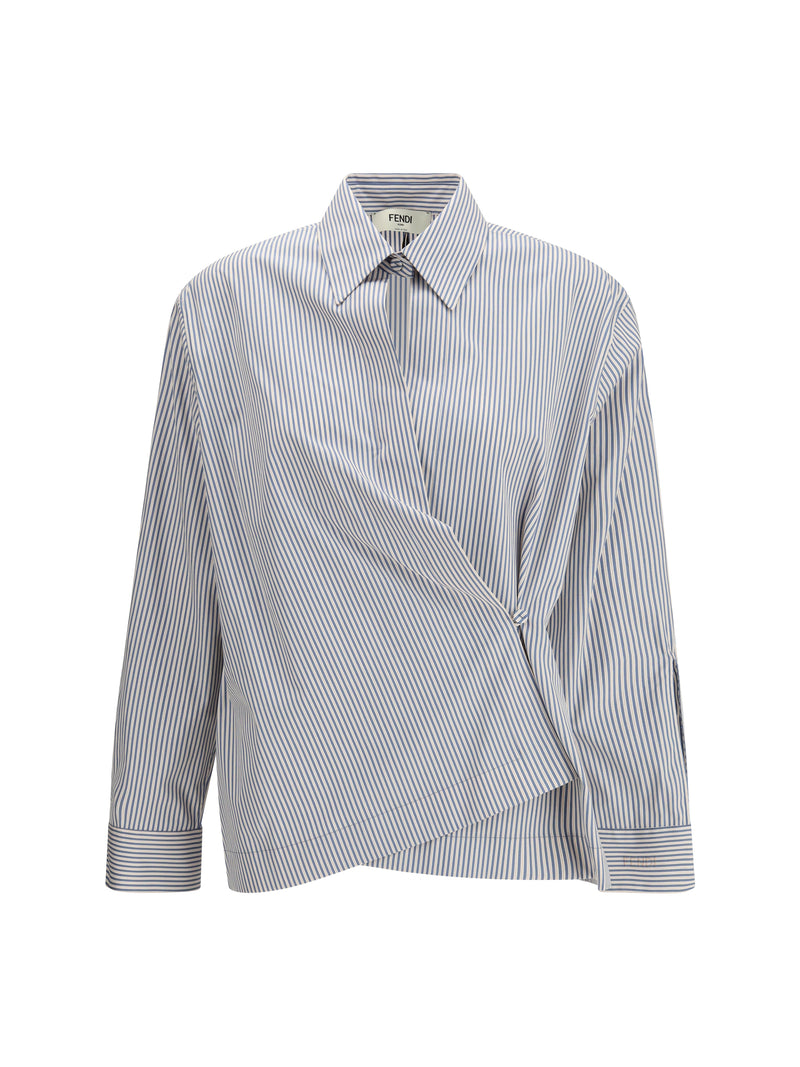 Fendi Fendi Striped Shirt Anise-26 Women - World Class Fashion