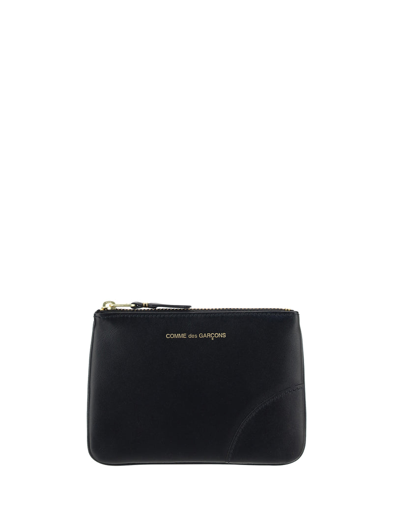Comme Des Garçons Comme Des Garçons Leather Coin Purse Black - World Class Fashion