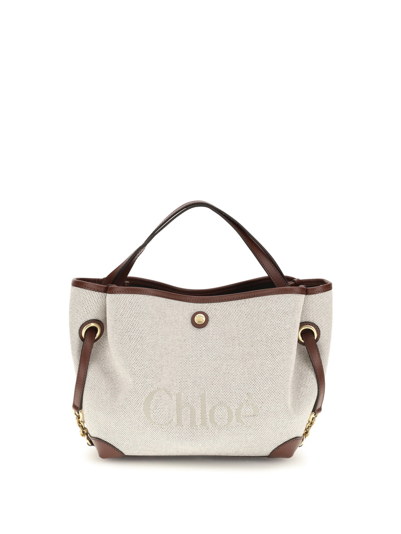Chloe Chloé Clover Handbag Crafty Brown - World Class Fashion