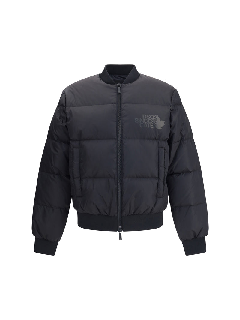 Dsquared2 Dsquared2 Easy Puffer Down Jacket Black Men - World Class Fashion
