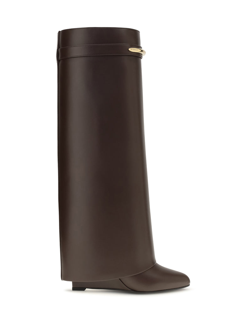 Givenchy Givenchy Leather Shark Boots - World Class Fashion