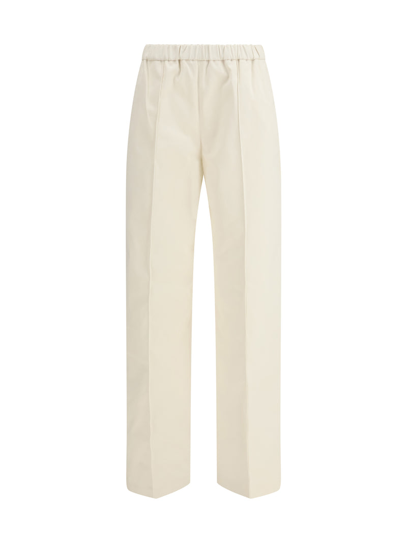 Fabiana Filippi Fabiana Filippi Cotton Gabardine Pants Burro - World Class Fashion