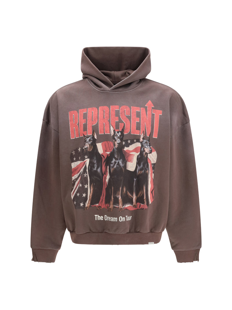 Represent Represent Dream On Tour Hoodie Nero - World Class Fashion