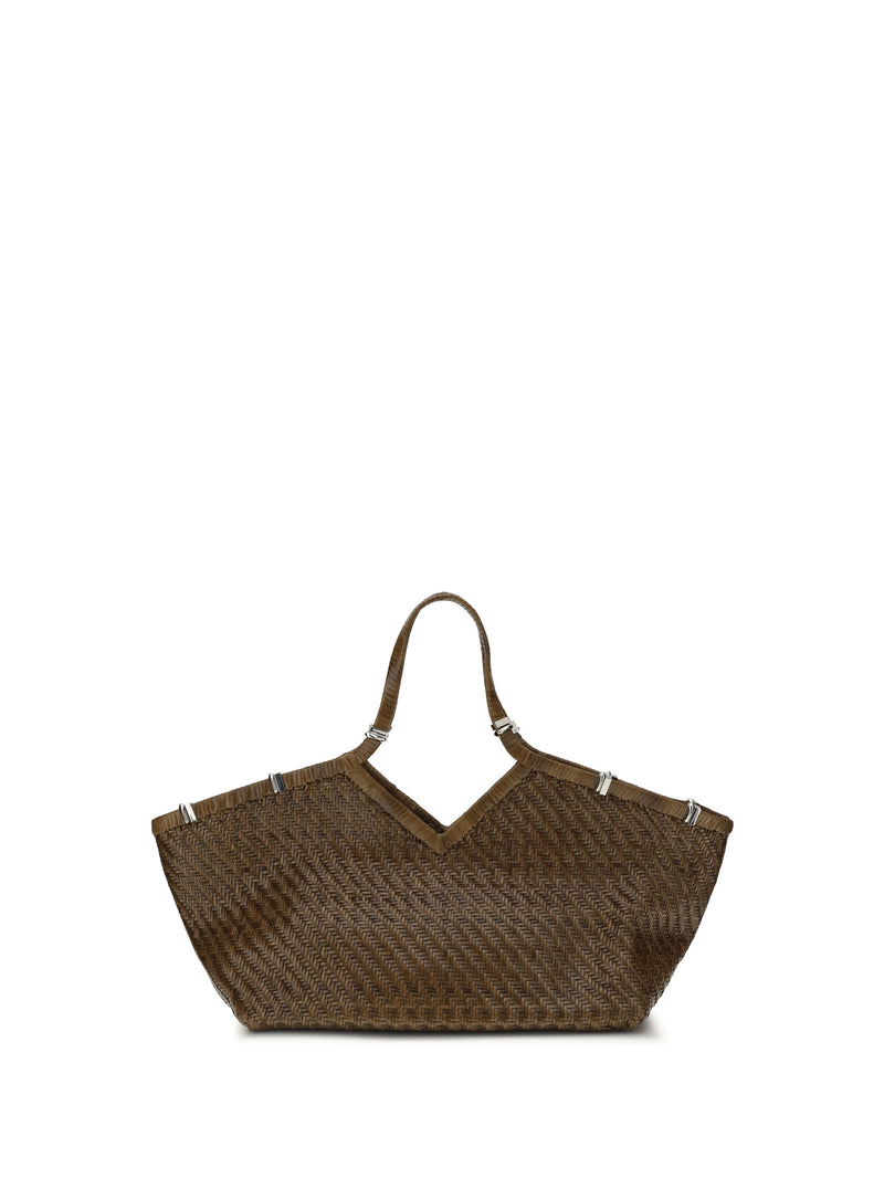 Benedetta Bruzziches Bolso de Mano Grande Benedetta Bruzziches Usha Multicolor - World Class Fashion