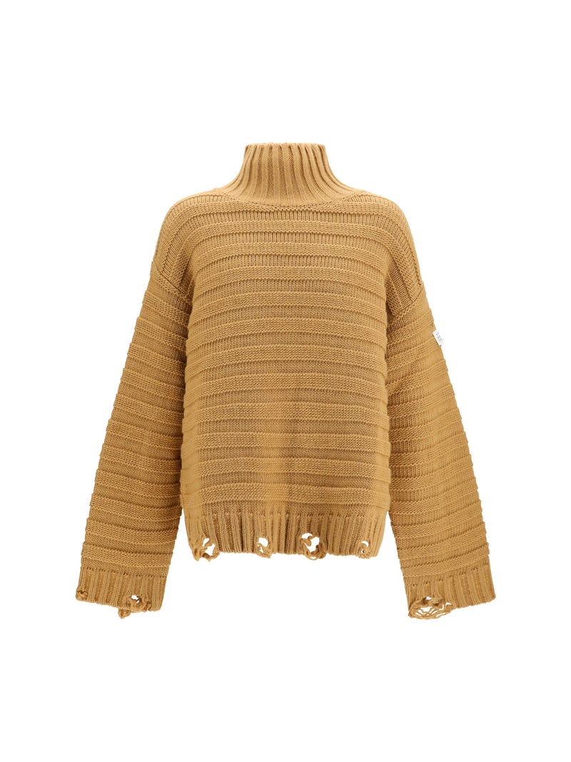 Mm6 Mm6 Wool Turtleneck Sweater - World Class Fashion