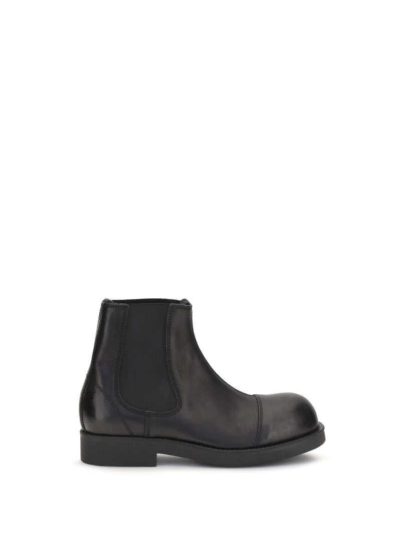 Mm6 Mm6 Chelsea Biker Boots - World Class Fashion