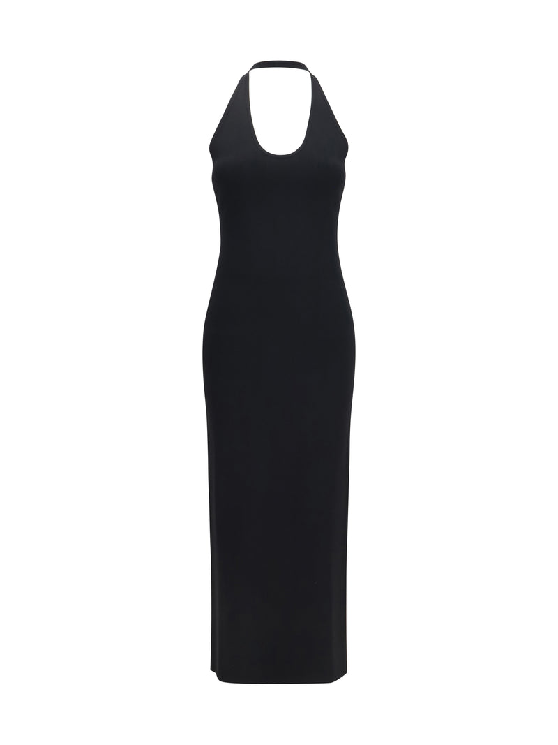 Toteme Toteme Halter-neck Knit Dress Black - World Class Fashion