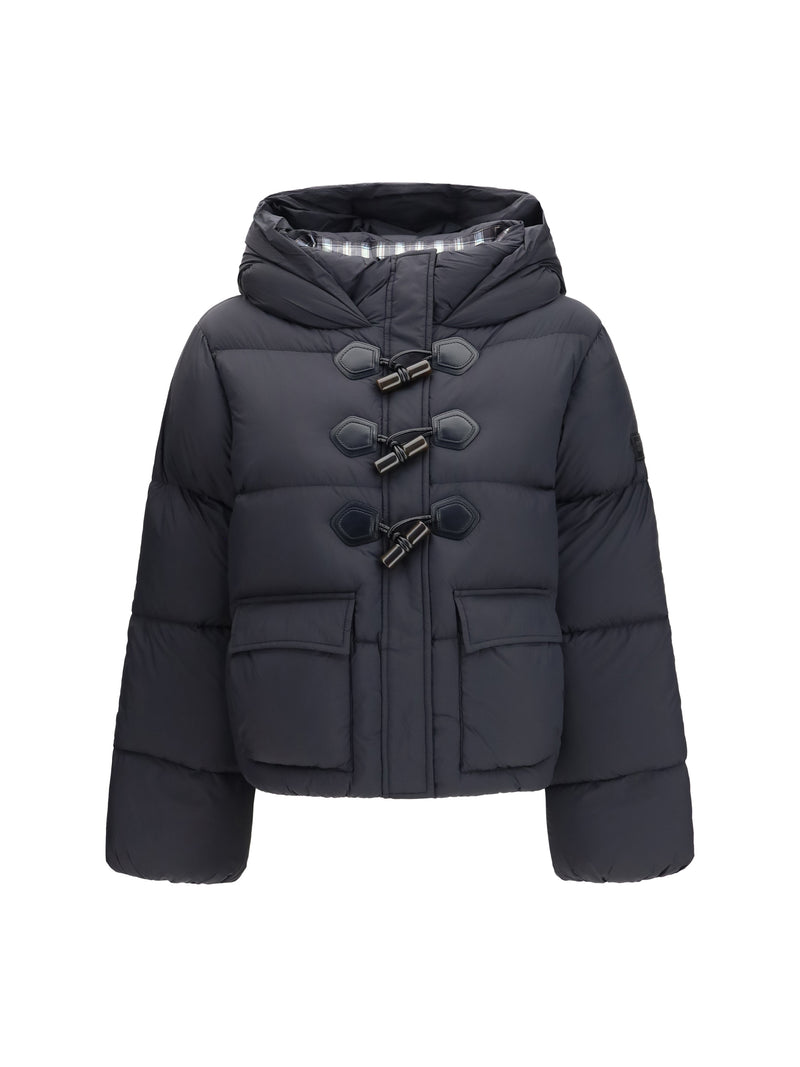 Ganni Ganni Future Nylon Puffer Jacket Phantom - World Class Fashion