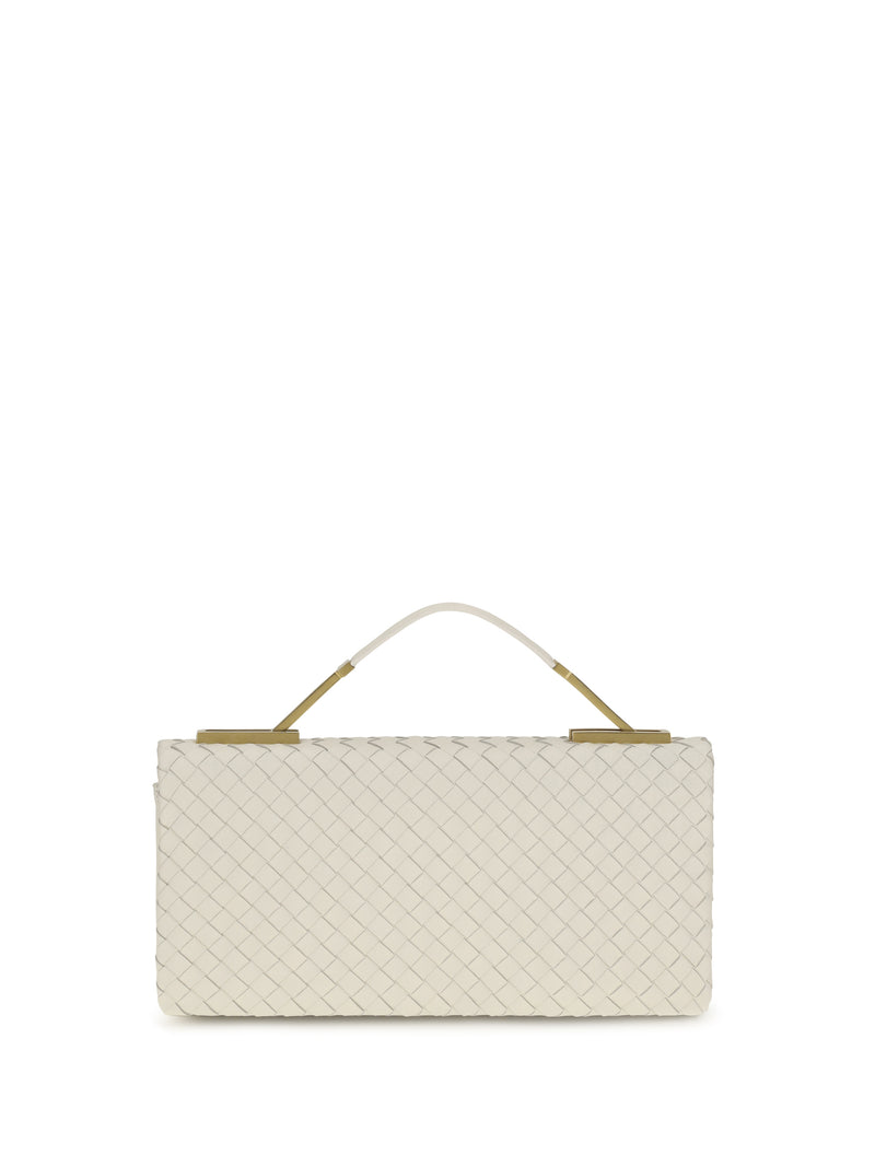 Bottega Veneta Bottega Veneta The 70 Intrecciato Nappa Handbag Alabaster - World Class Fashion