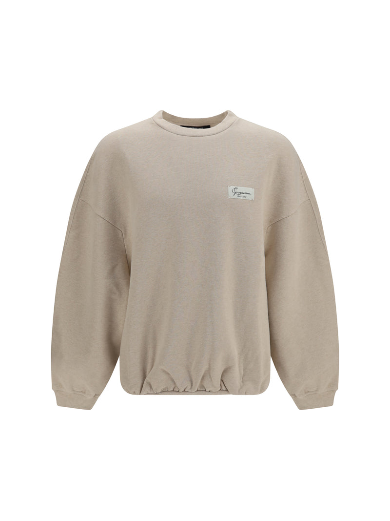 Jacquemus Jacquemus Le Sweatshirt Montaigne Beige Men - World Class Fashion