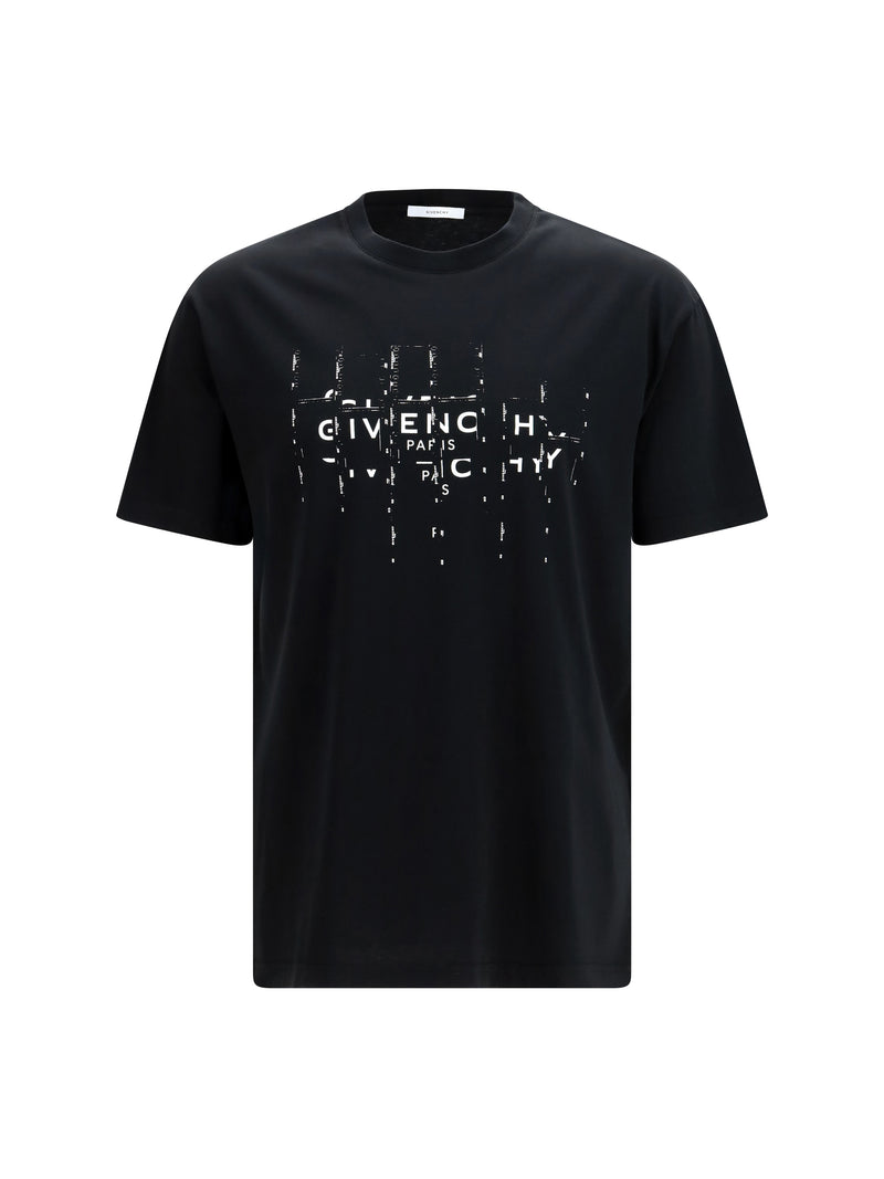 Givenchy Camiseta Givenchy Photographic Negative negra - World Class Fashion