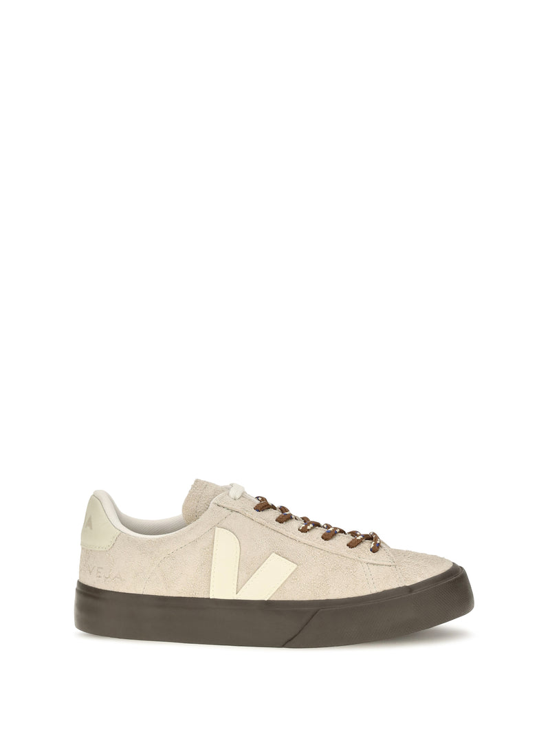 Veja Veja Campo Suede Sneakers Almond Pierre - World Class Fashion
