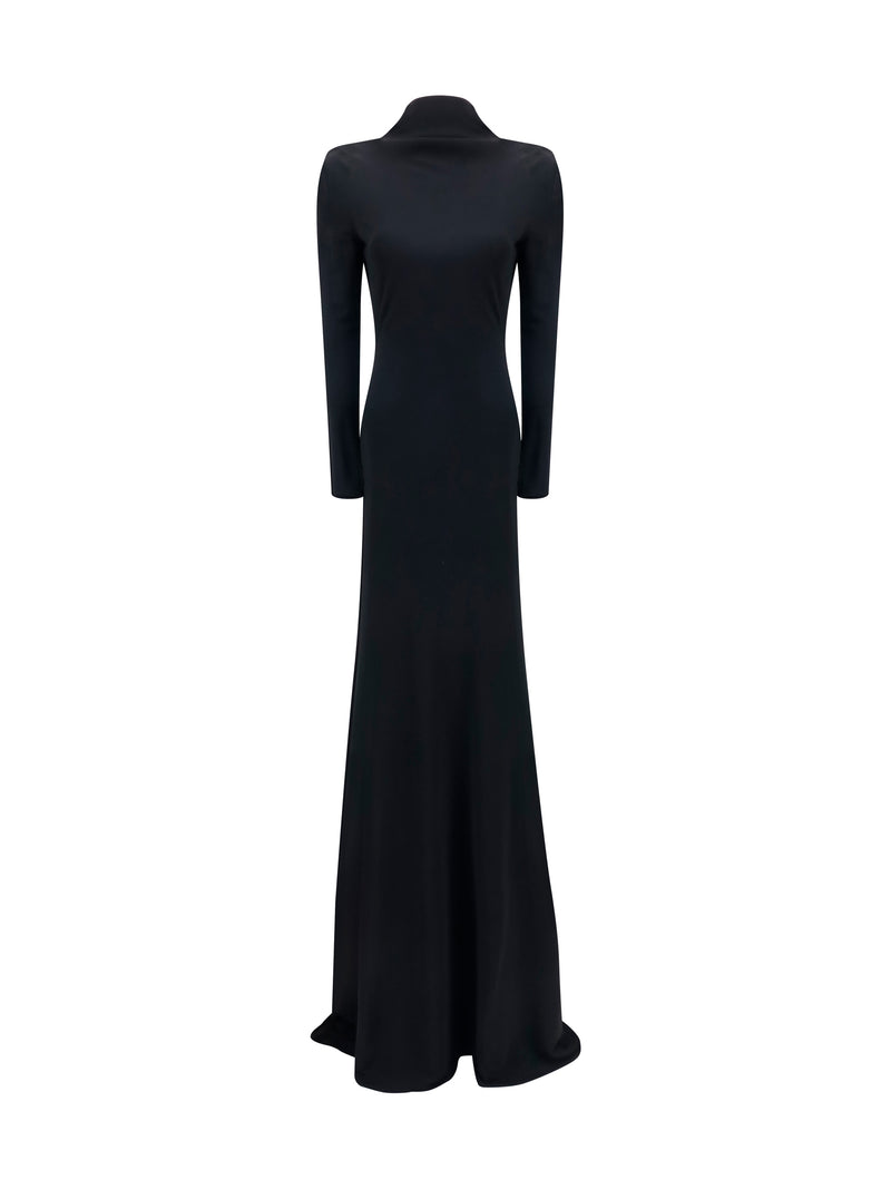 Tom Ford Tom Ford Vestido Largo de Noche Negro Mujer - World Class Fashion