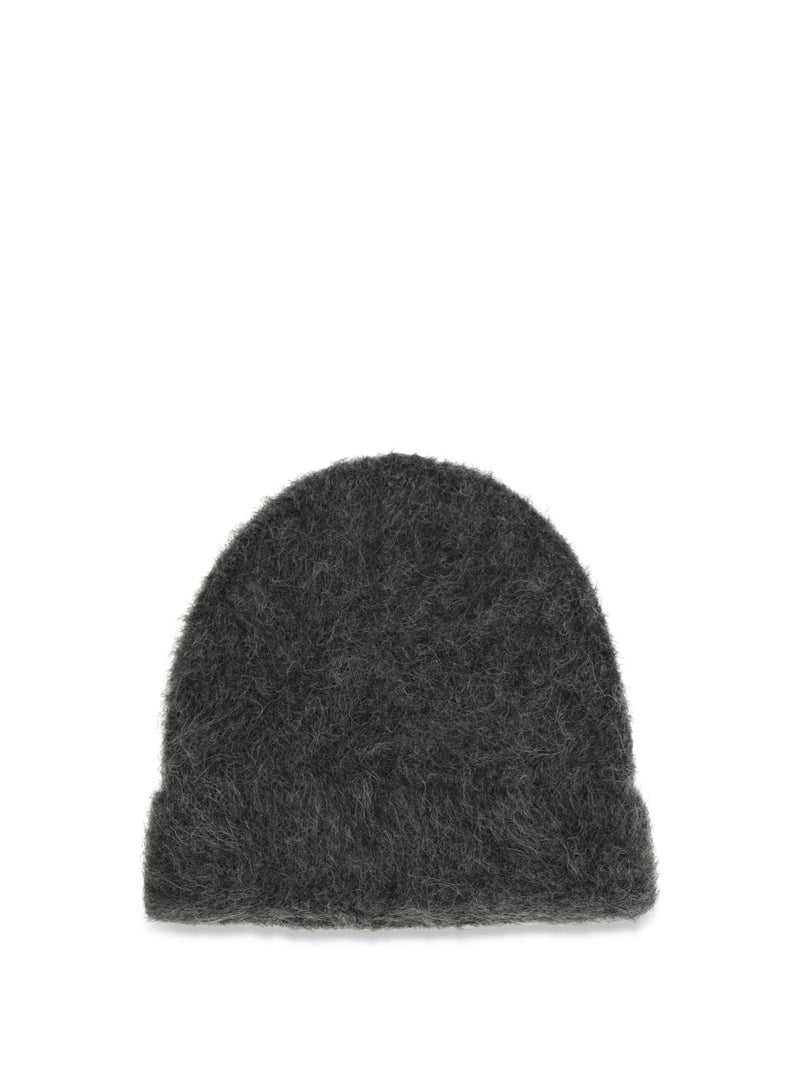 Séfr Séfr Fuzzy Alpaca-blend Beanie Charcoal - World Class Fashion