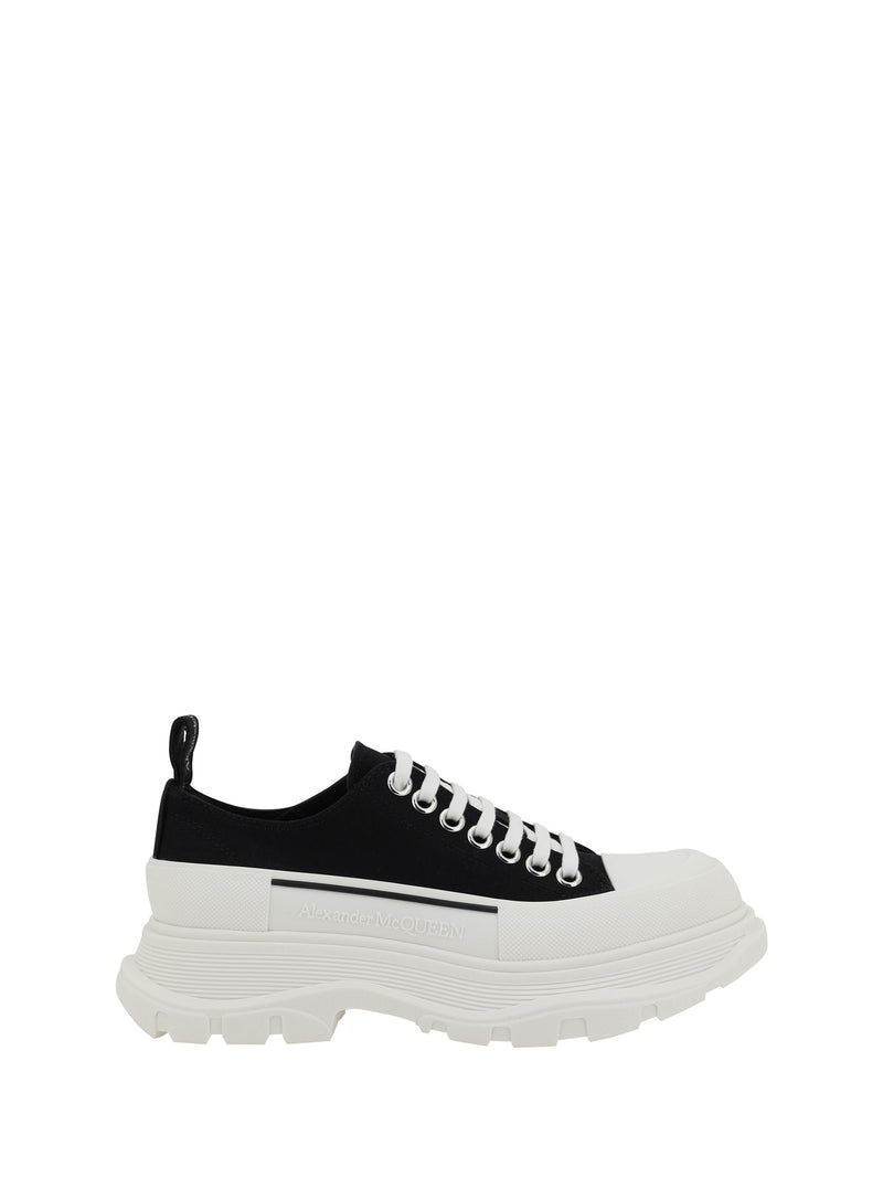 Alexander McQueen Alexander McQueen Zapatillas Tread Slick Blanco/Negro - World Class Fashion