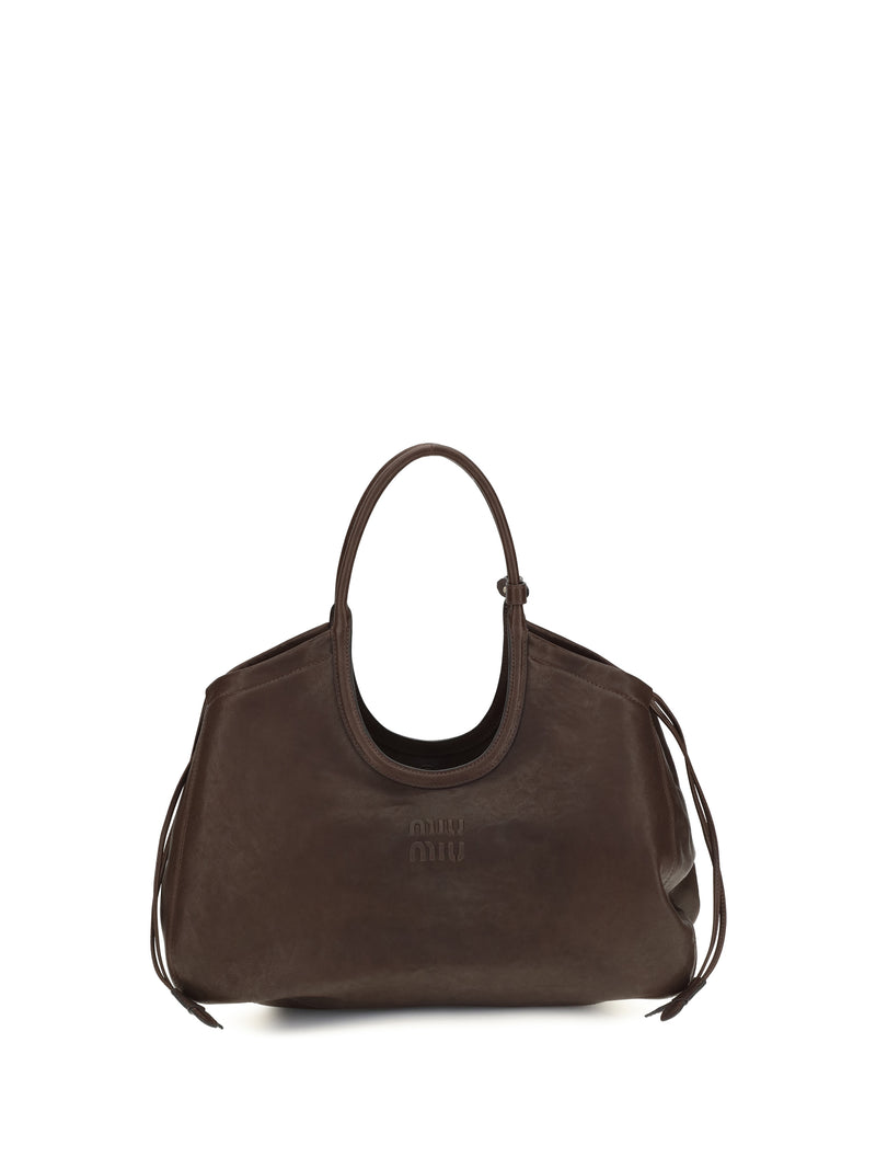 Miu Miu Miu Miu Ivy Nappa Shopping Bag Radica - World Class Fashion