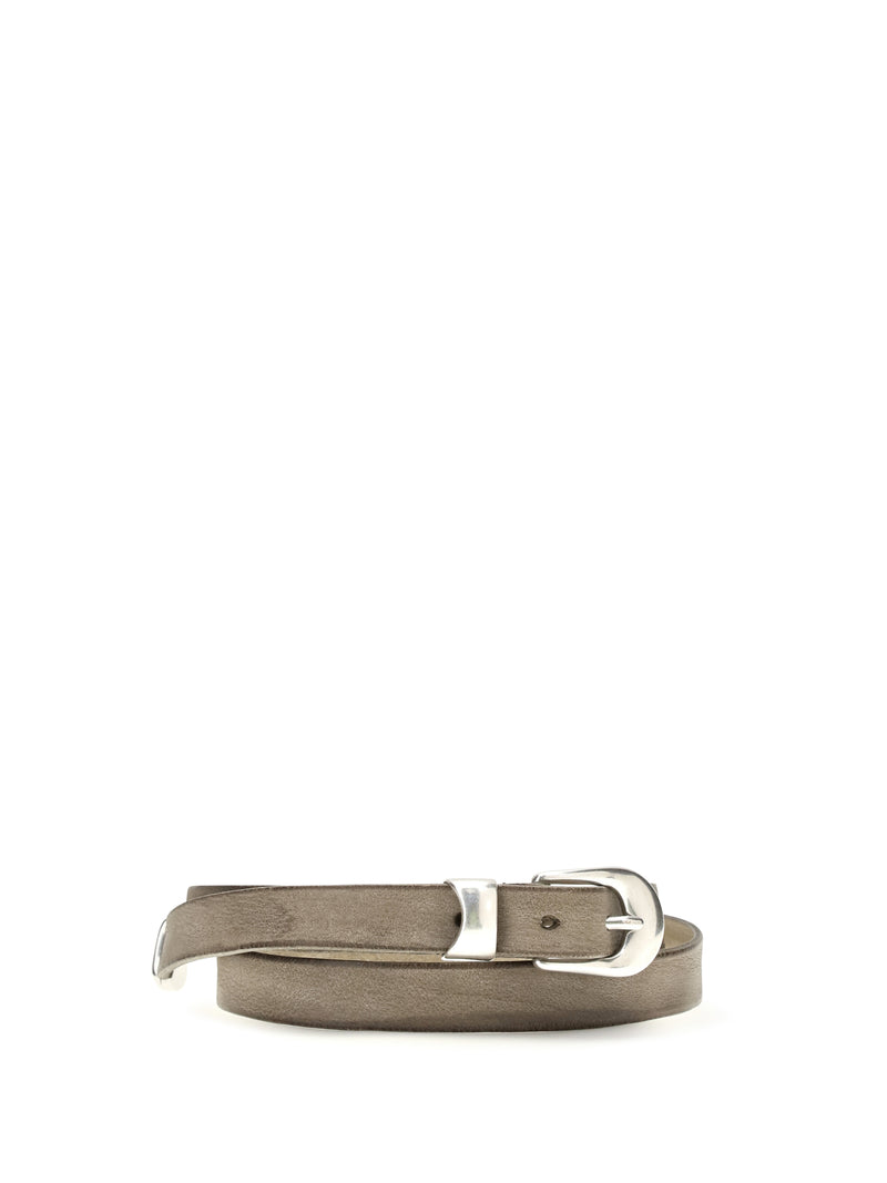 Our Legacy Our Legacy Suede Belt Sundried Clay - World Class Fashion