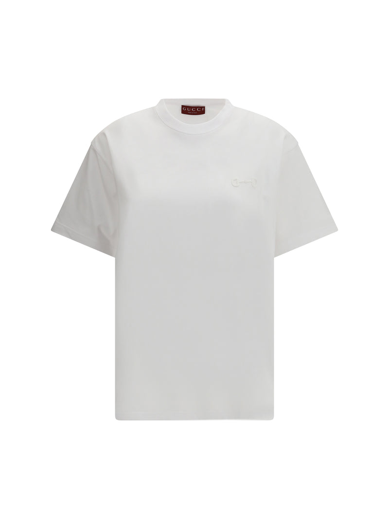 Gucci Gucci Cotton Jersey T-shirt White/Mix - World Class Fashion