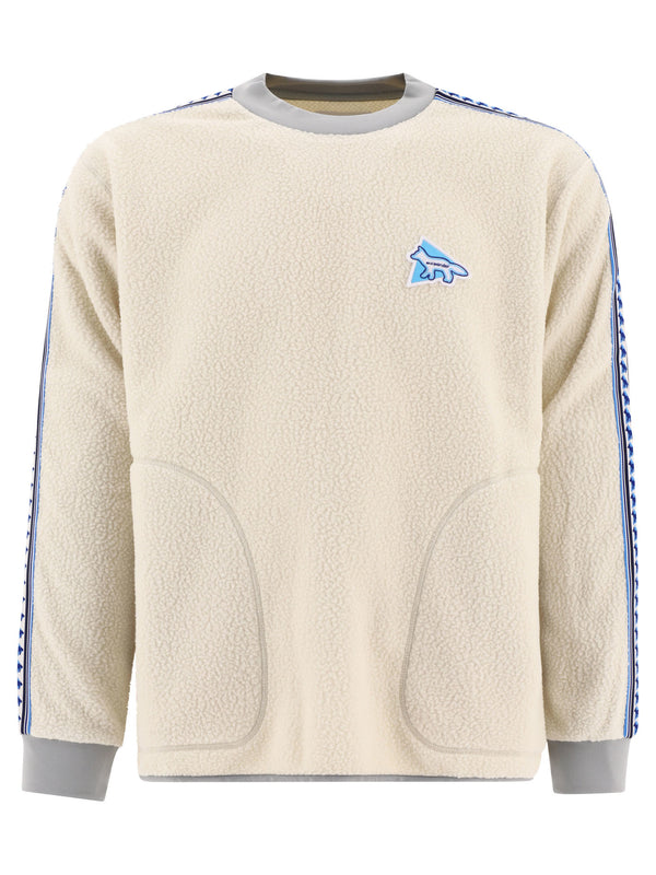 And Wander "and Wander X Maison Kitsuné" Fleece Sweater