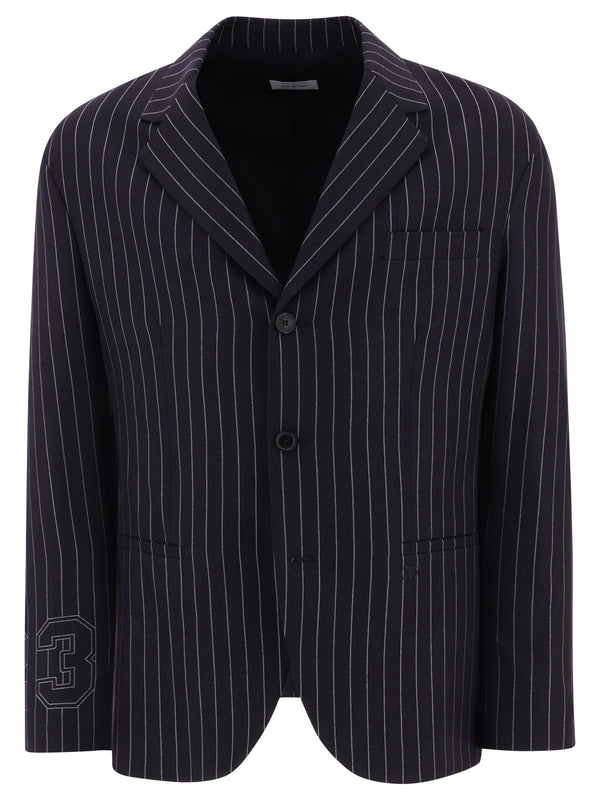 Off-white Pinstriped Blazer